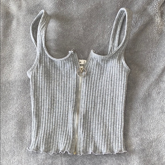 Tops - Zip Down Tank